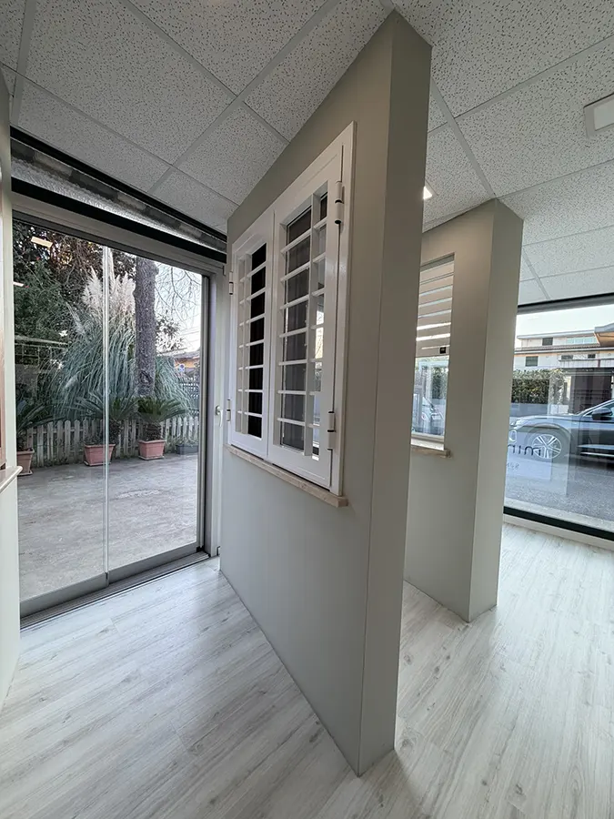talux porte e finestre showroom Latina